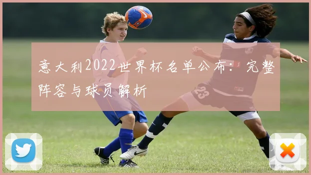 意大利2022世界杯名单公布：完整阵容与球员解析